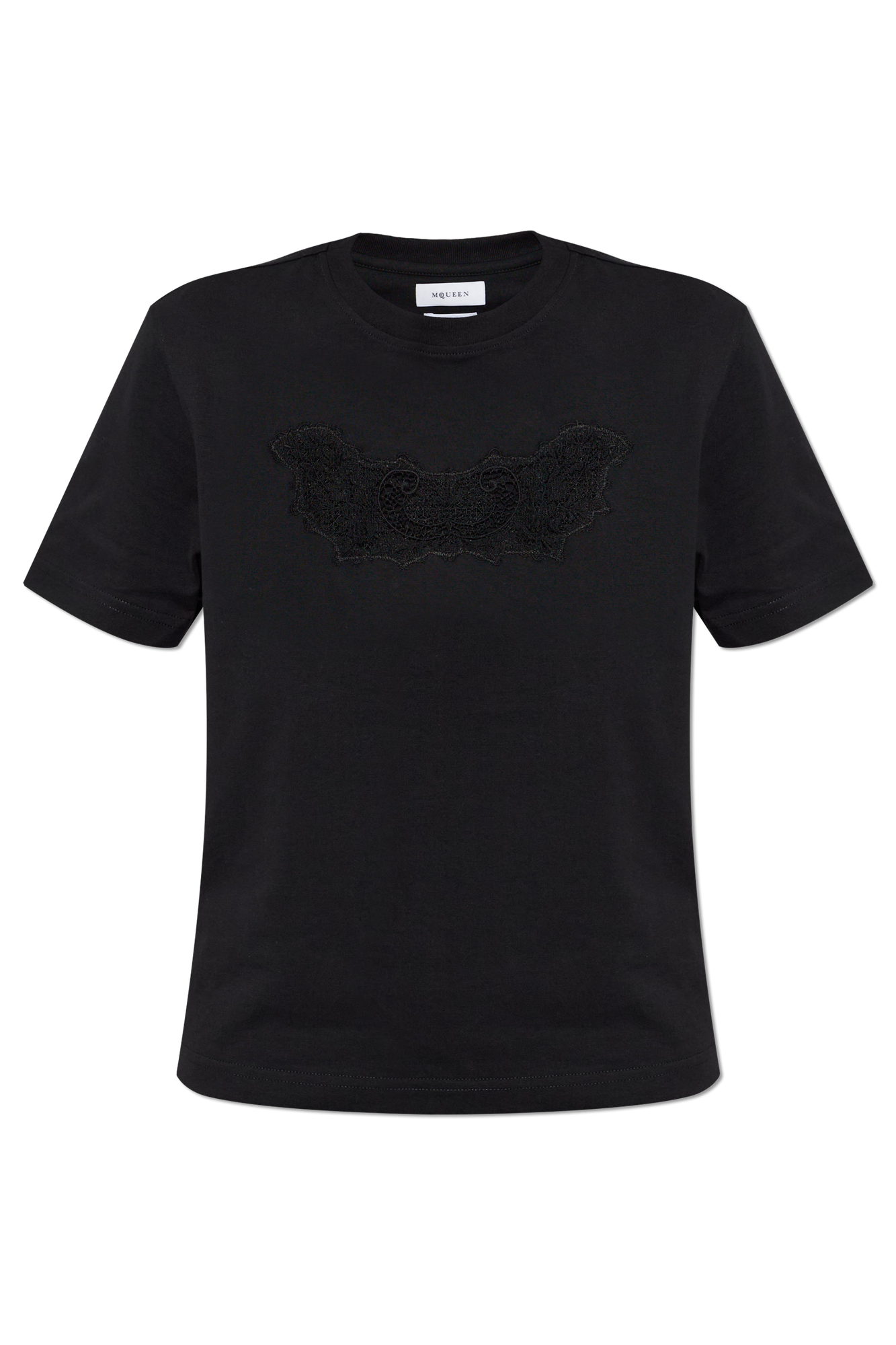 Black Cotton oversize t-shirt Alexander McQueen - Vitkac AS